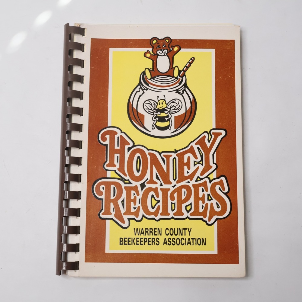 Vintage Honey Recipes Warren County Beekeepers Association Spiral Cookbook TN